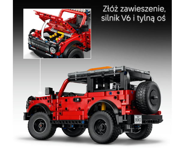 LEGO Technic 42213 SUV Ford Bronco® - 1331707 - zdjęcie 5